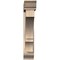Ekena Millwork Balboa Traditional Smooth Bracket w/ Offset Brace, Douglas Fir, 7 1/2"W x 40"D x 40"H BKT0806X40X40BOA01SDF - alternate 3